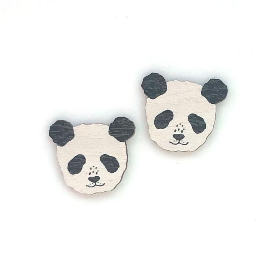 Nappikorvakorut | Crazy Granny Designs Panda Nappikorvakorut