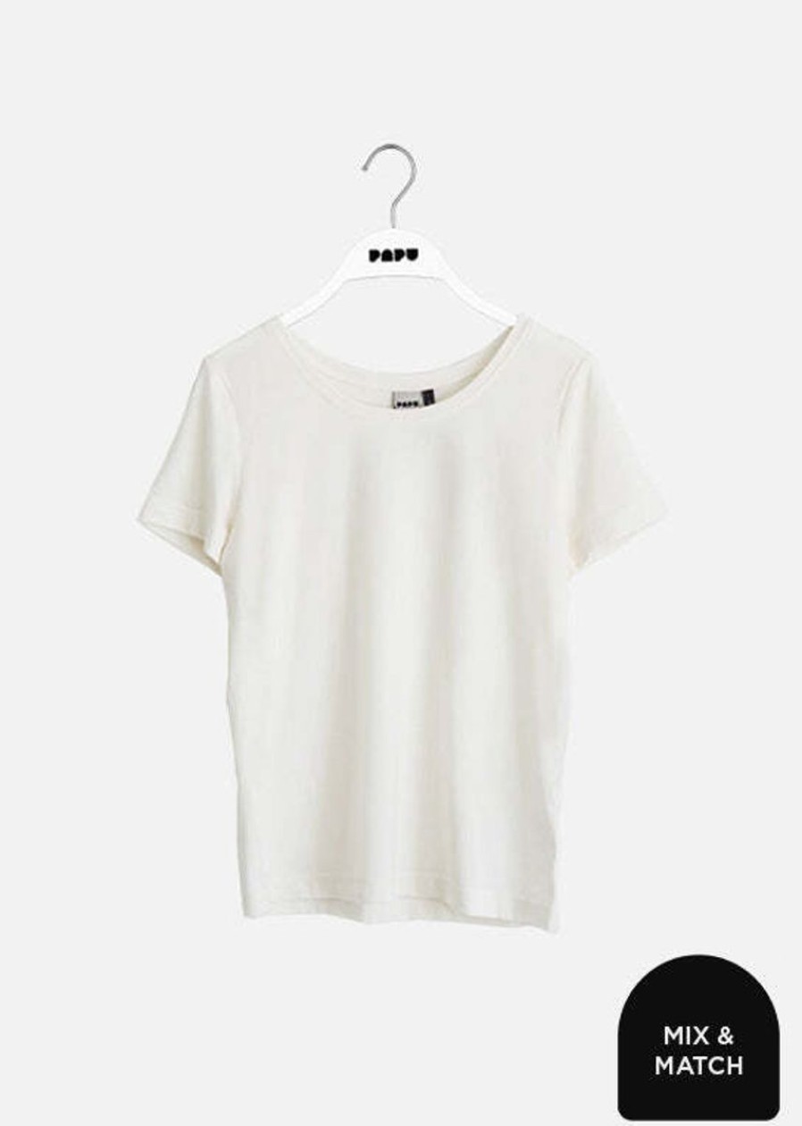 Basics | Papu Papu T-Paita, Off White