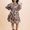 Mekot | Kaiko Kaiko Ruffle Collegemekko, Blooming Forest