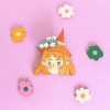 Heijastimet & Pinssit | Mia Minerva Mia Minerva Watercolor Witch Pinssi