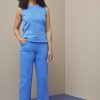 Housut | Papu Papu Wide Leg Housut, Bright Blue